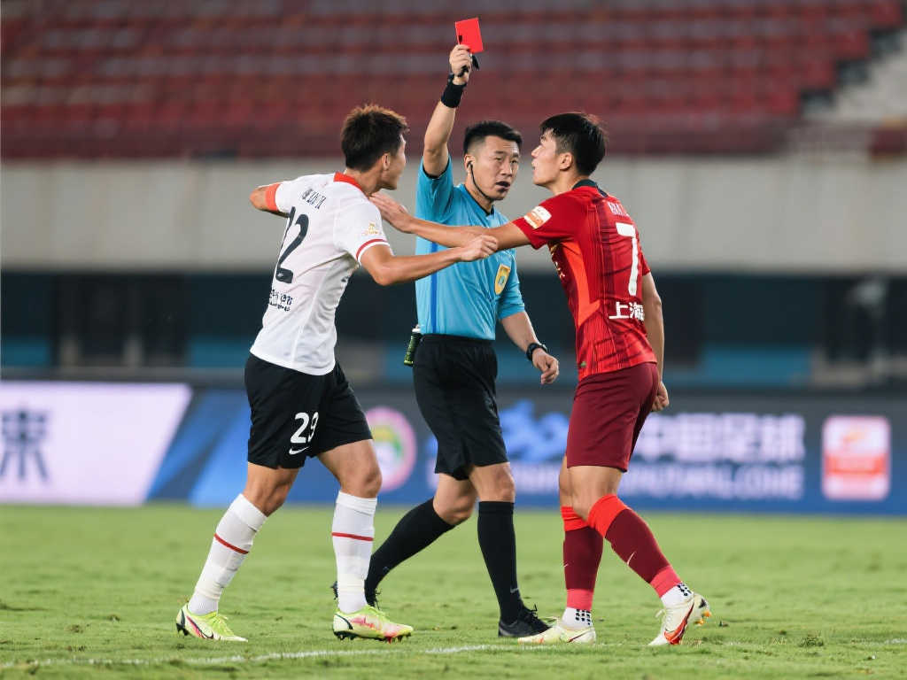 中超判罚再引热议！海港主场双重获利：张琳芃魏震逃红牌？